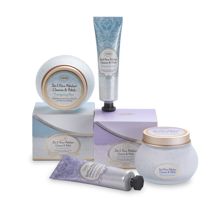 2 in 1 Face Polisher Mint 2oz (60mL)