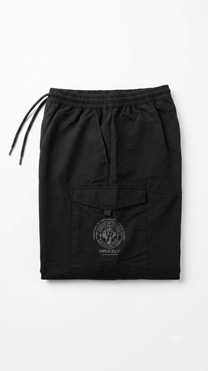 Bermuda Cargo Grizzly Og Outdoor Negro