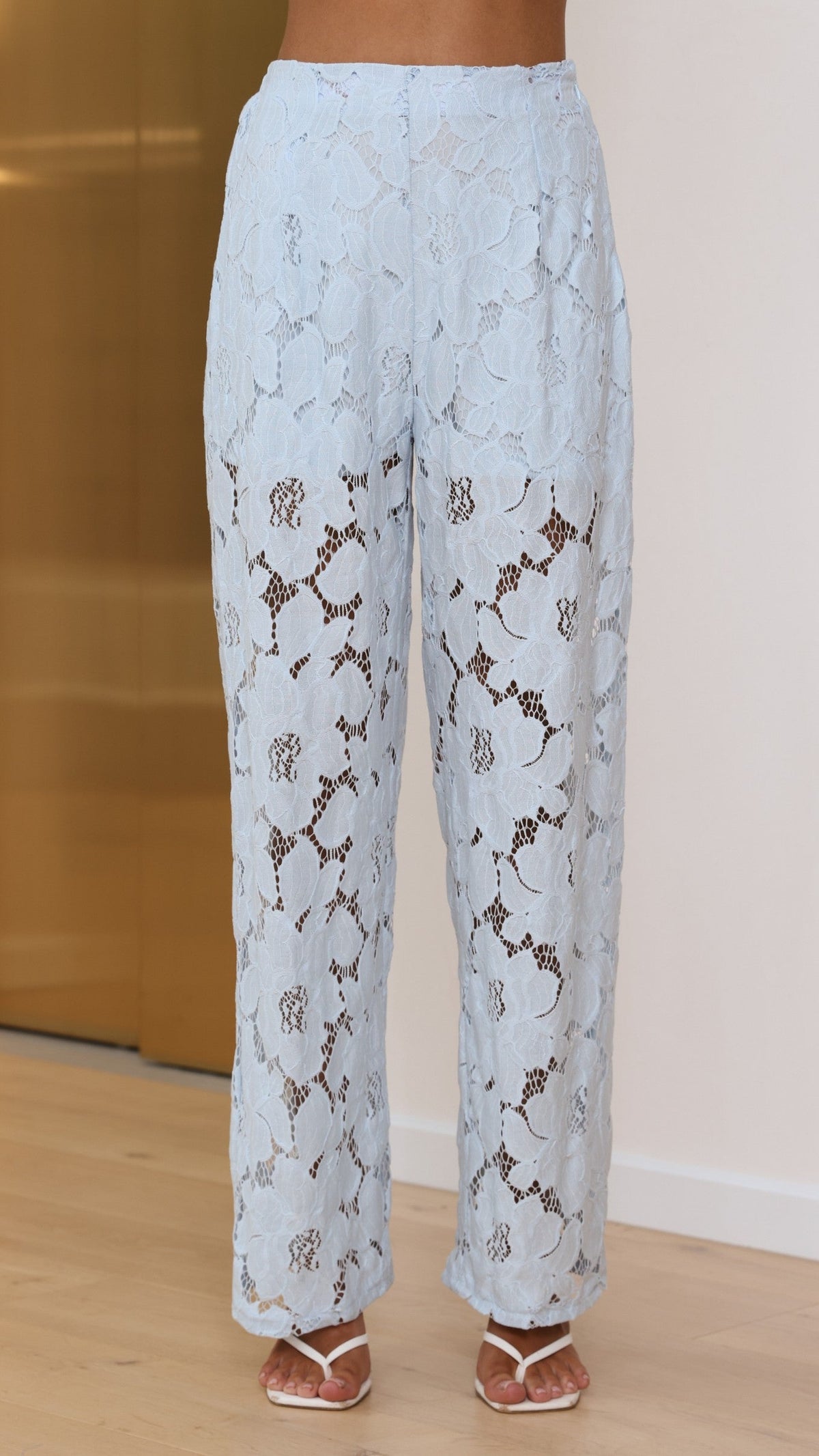 Makaylie Pants - Blue Flower
