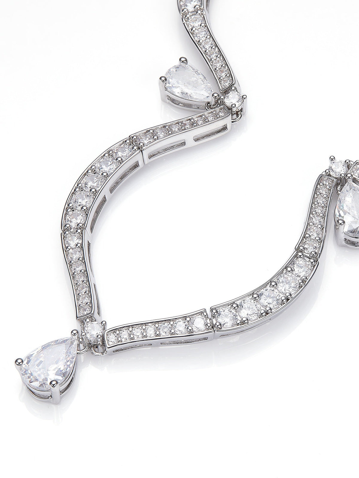 Daniela Crystal Drop Necklace