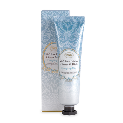 2 in 1 Face Polisher Mint 2oz (60mL)