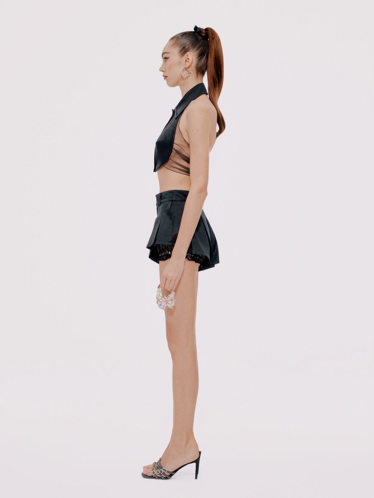 Black Milan Shorts