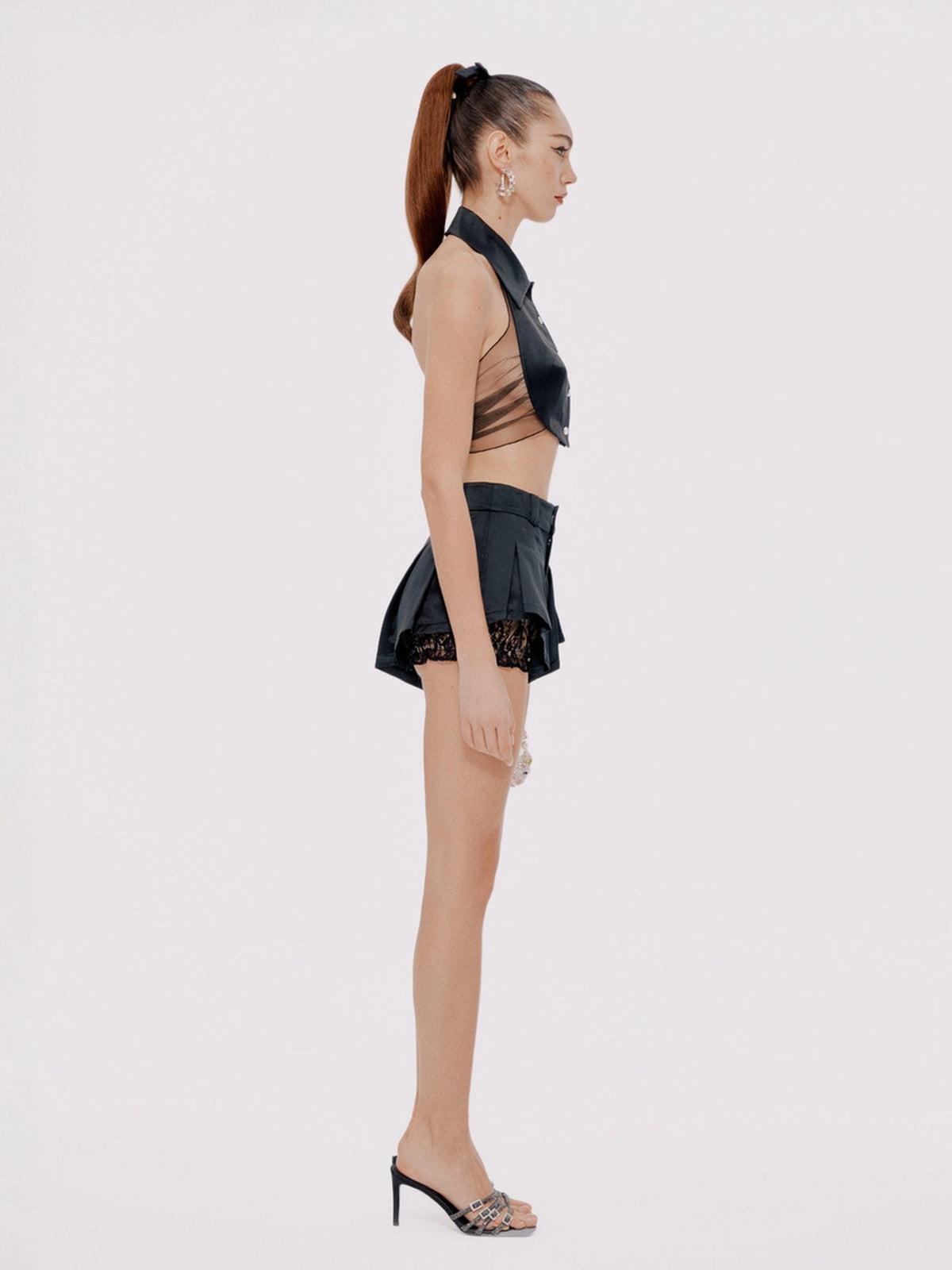 Black Milan Shorts