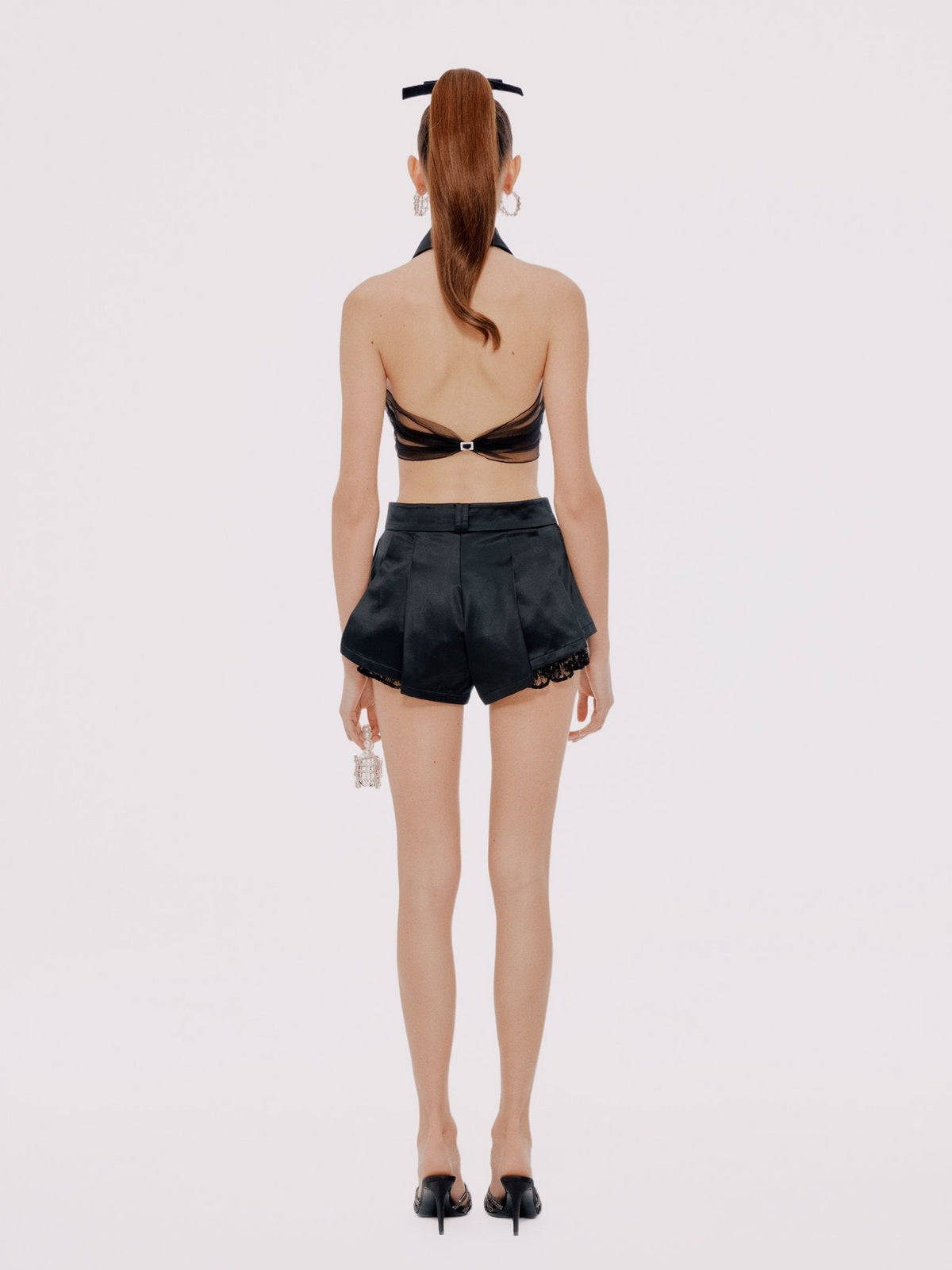 Black Milan Shorts