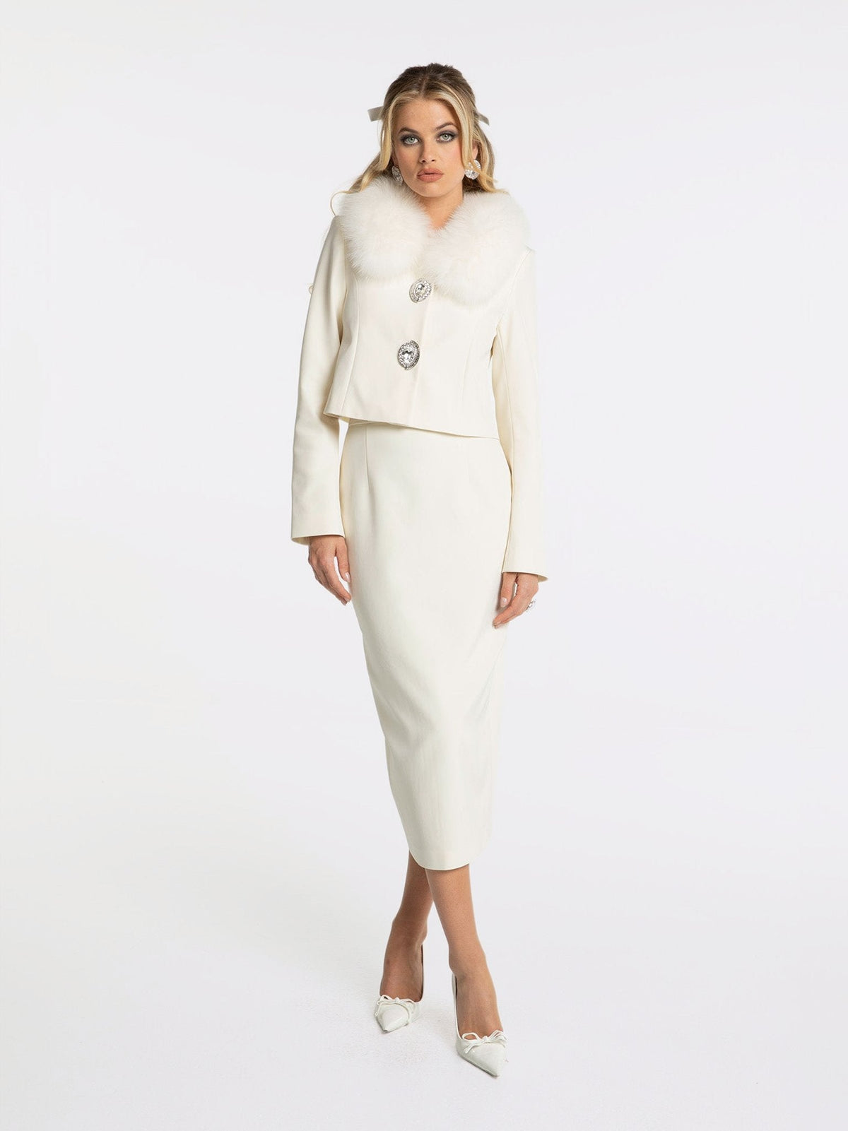 Claira Coat (Off white)