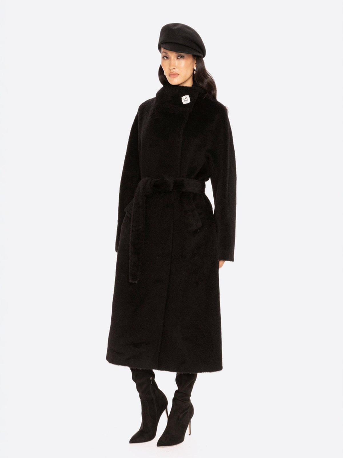 Audrey Long Coat (Black)
