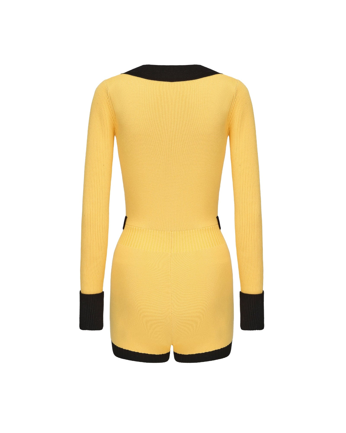 Matilda Knit Jumpsuit (Yellow) (Final Sale)