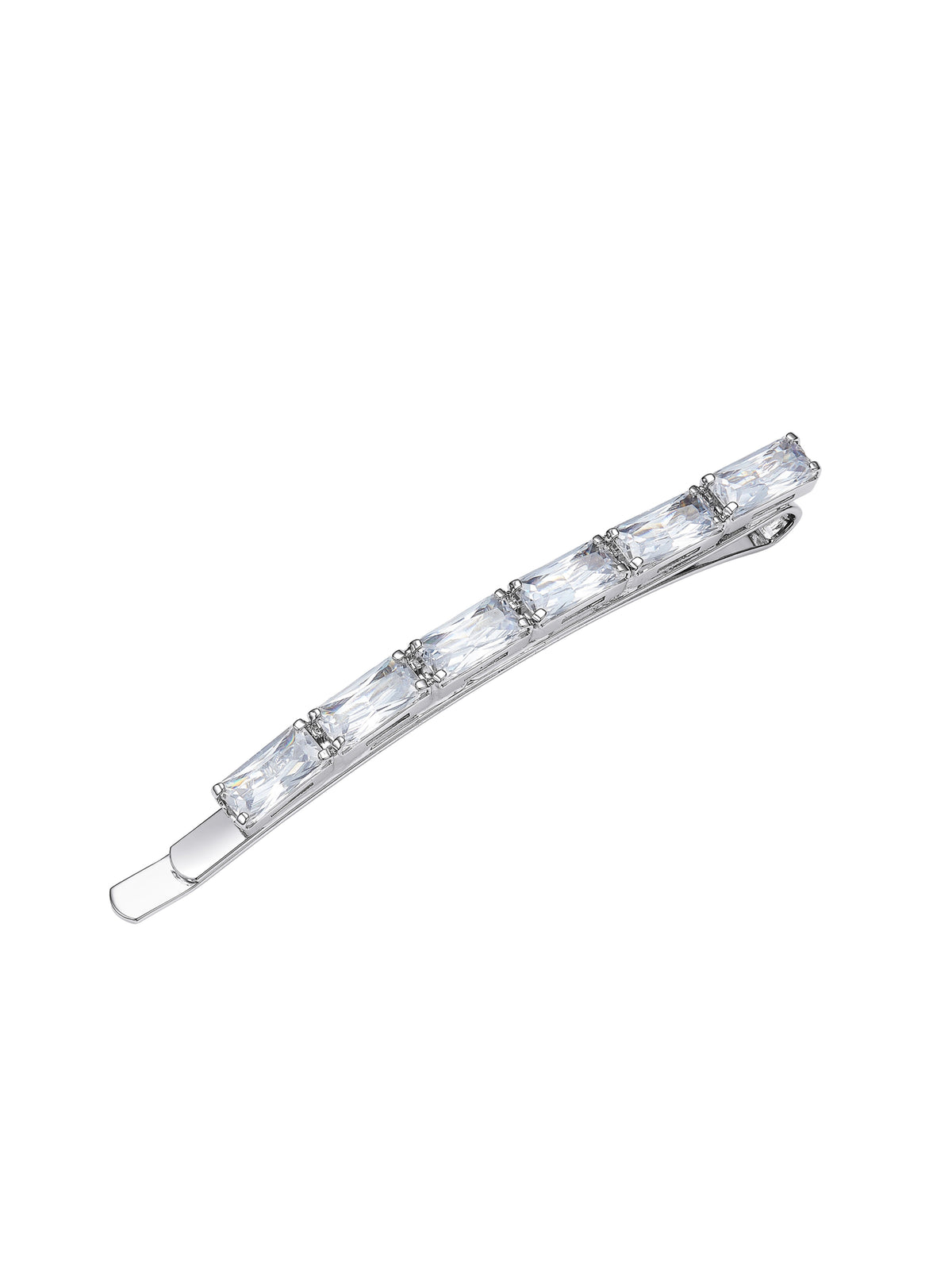 Harlowe Floral White Hair Clip