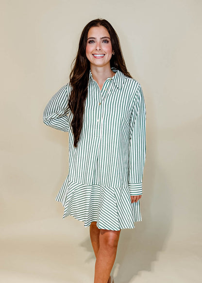 Lacey Long Sleeves Mini Dress