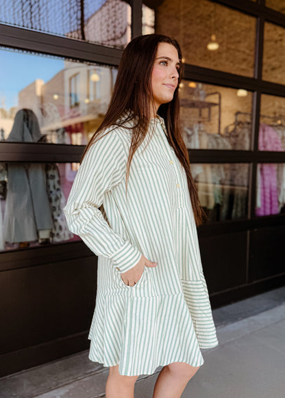 Lacey Long Sleeves Mini Dress