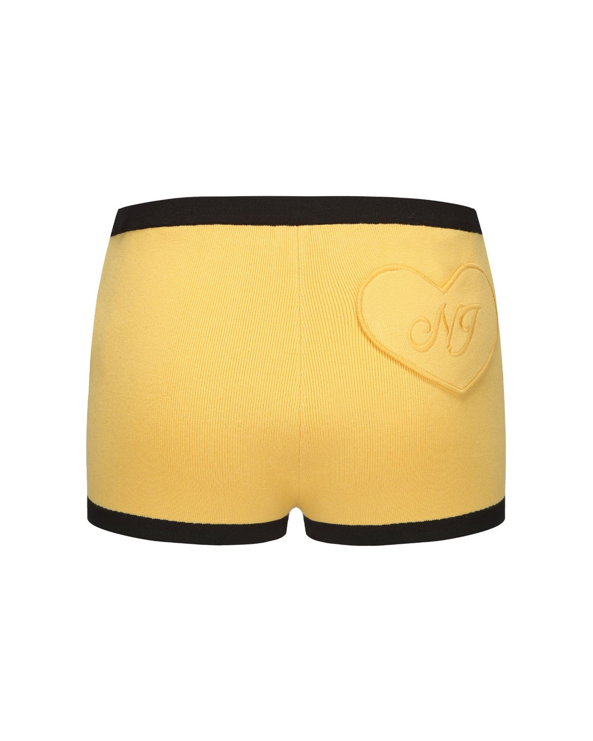 Eliza Knit Shorts (Yellow)