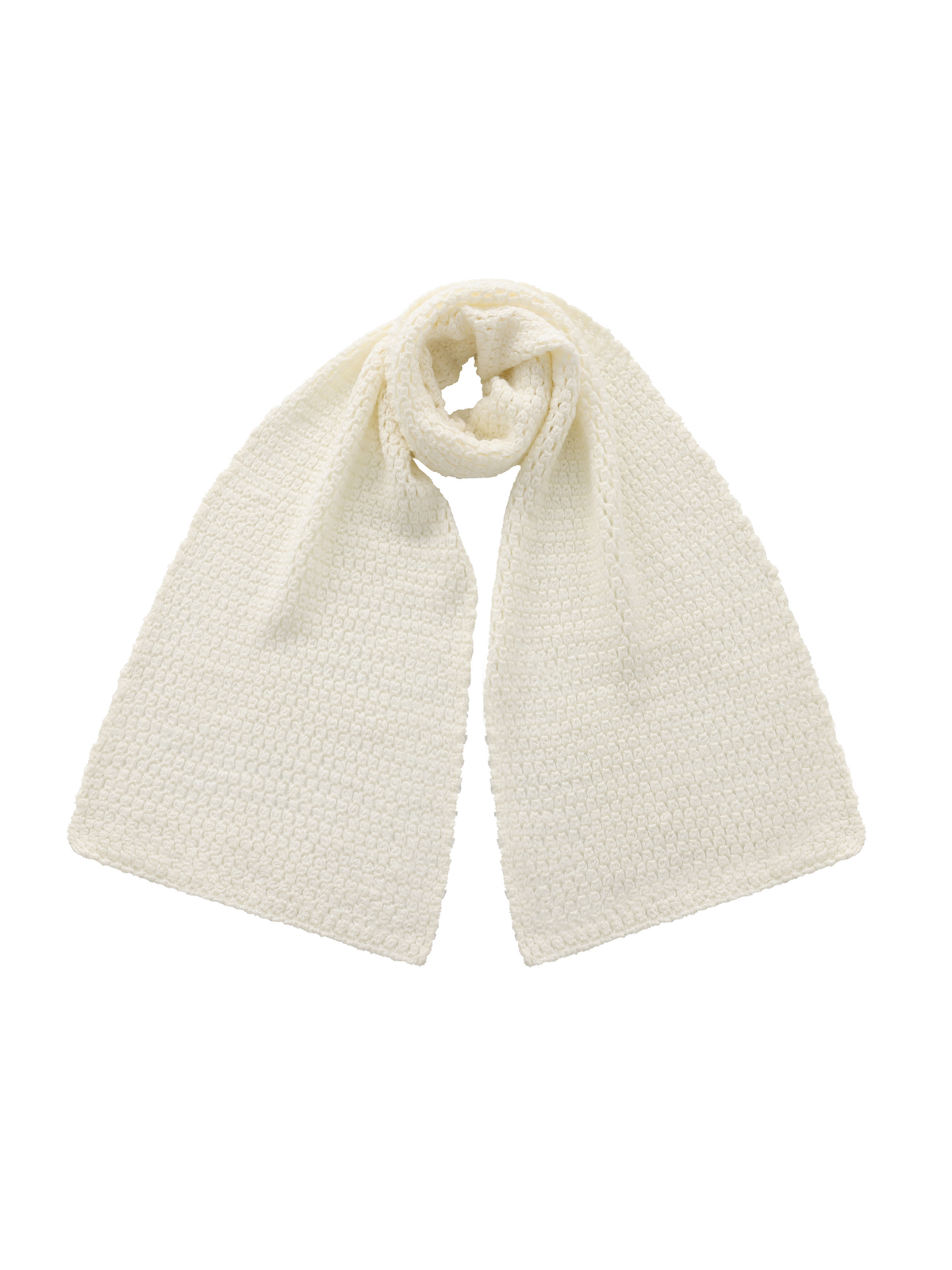 Alexis Cardigan + Scarf Set (White) (Final Sale)