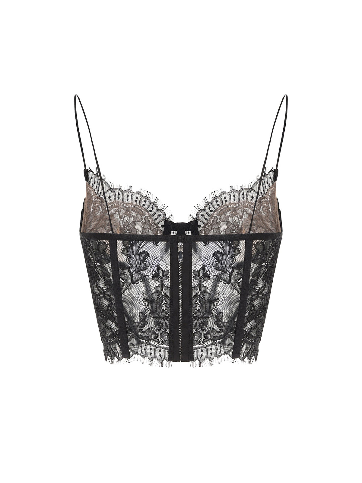 Audrina Lace Top (Black)