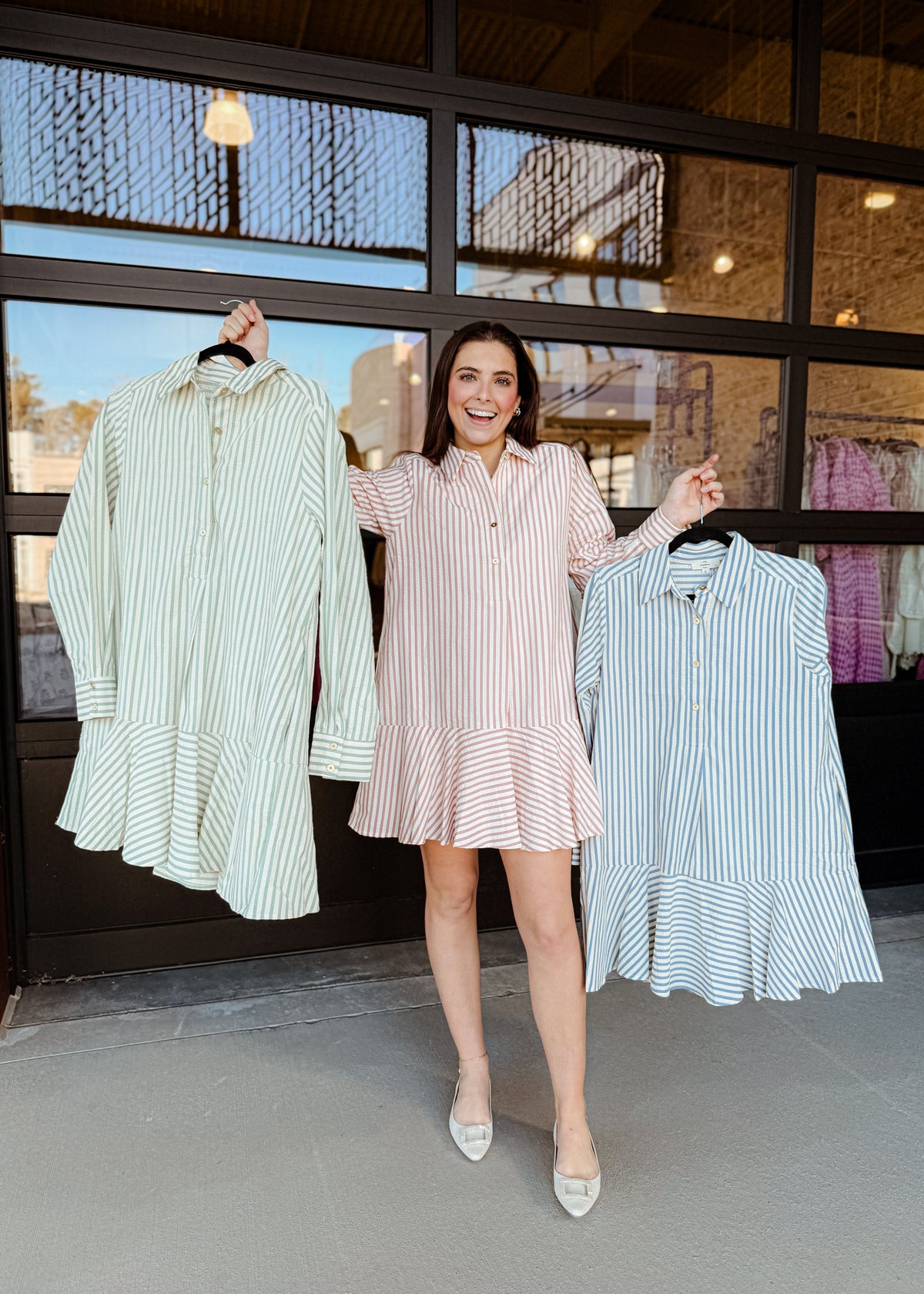 Lacey Long Sleeves Mini Dress