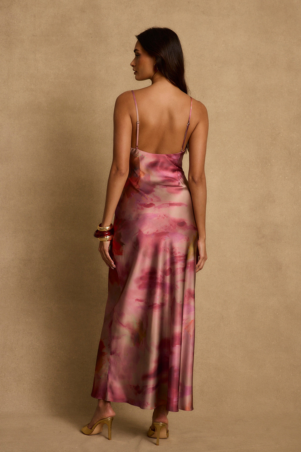 Marisela Berry Maxi Dress