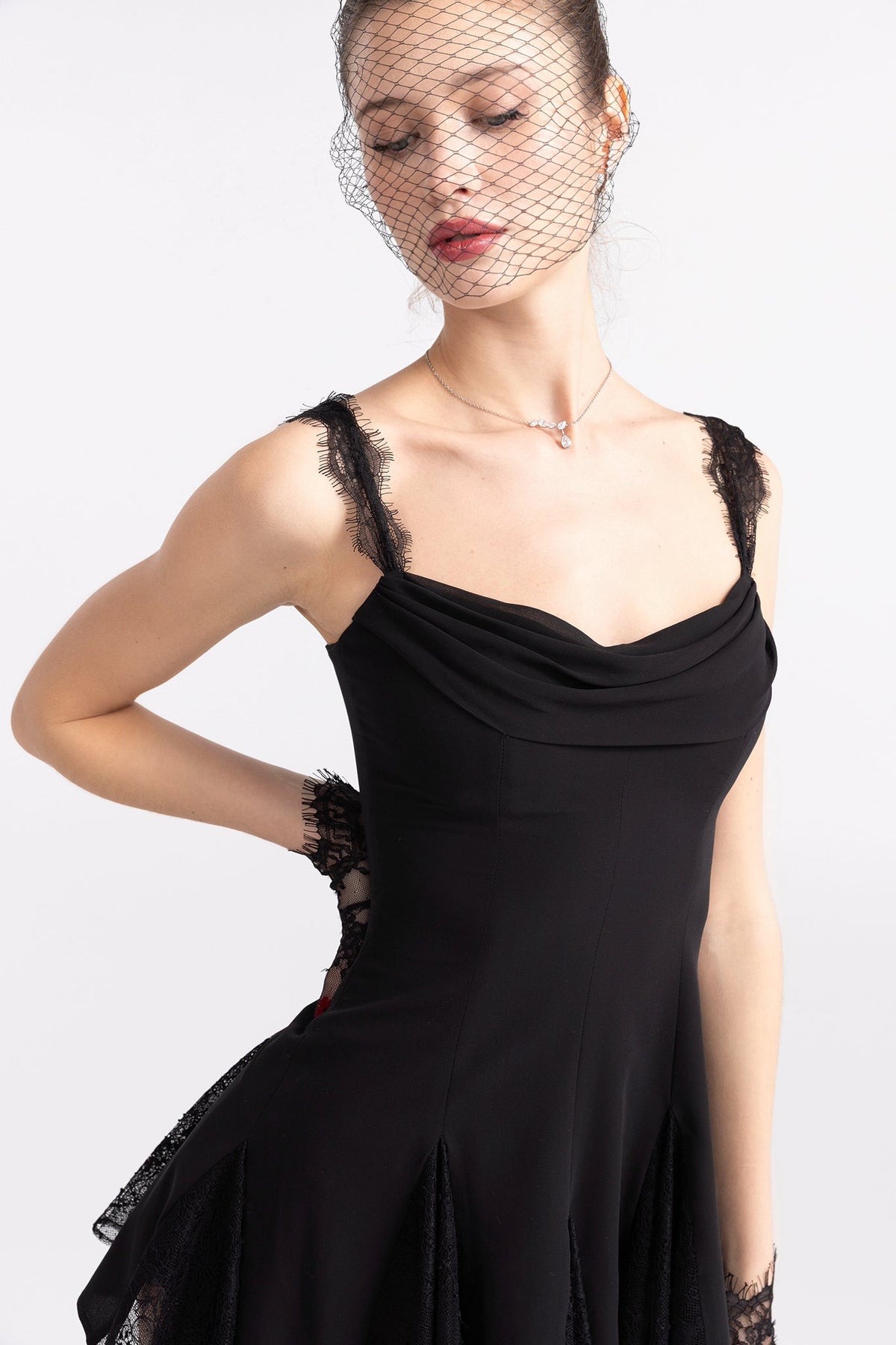 Elizabeth Lace Mini Dress