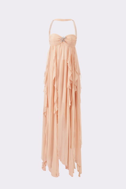 Mariah Dress (Peach)