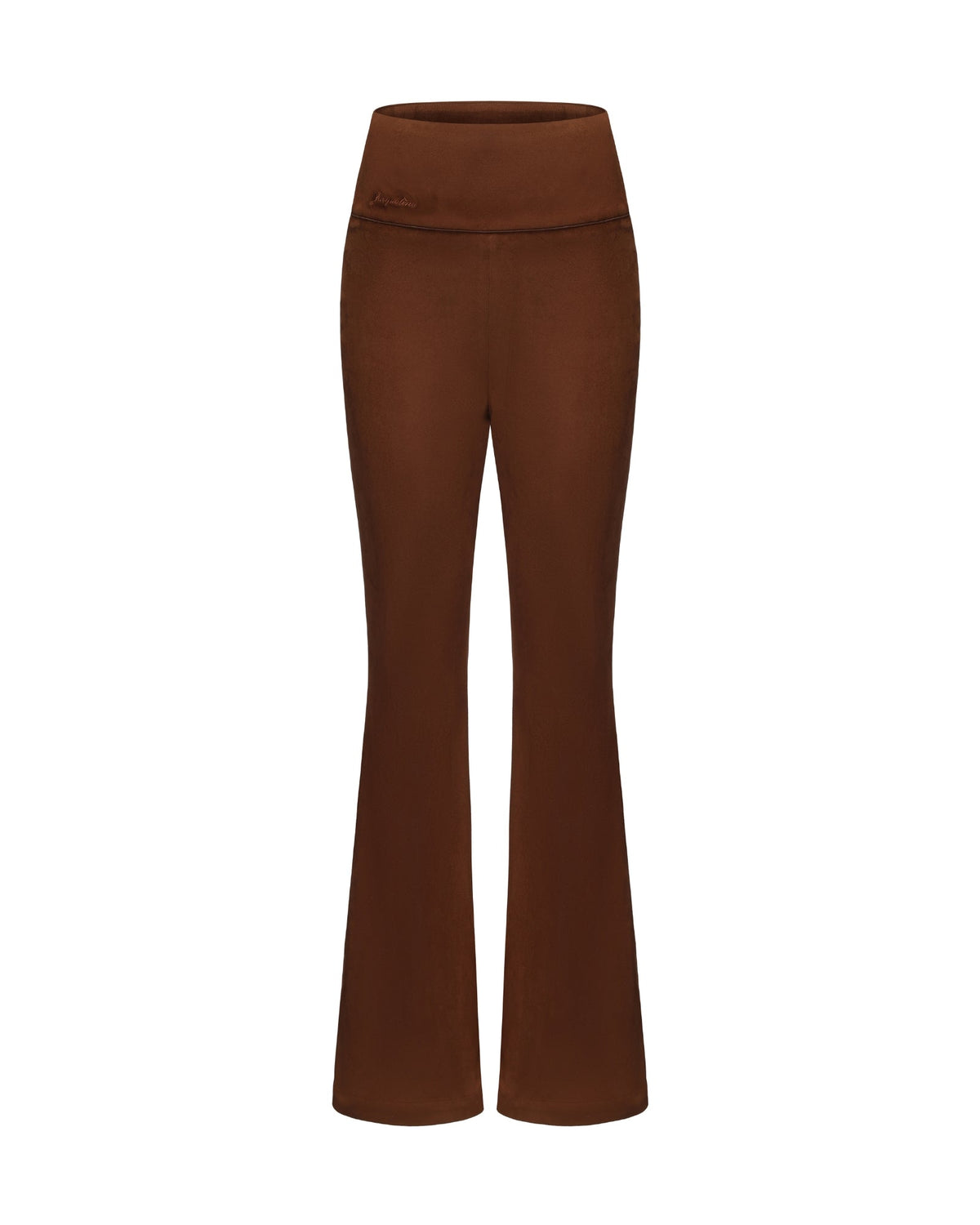 Hailey Flared Pants (Brown)