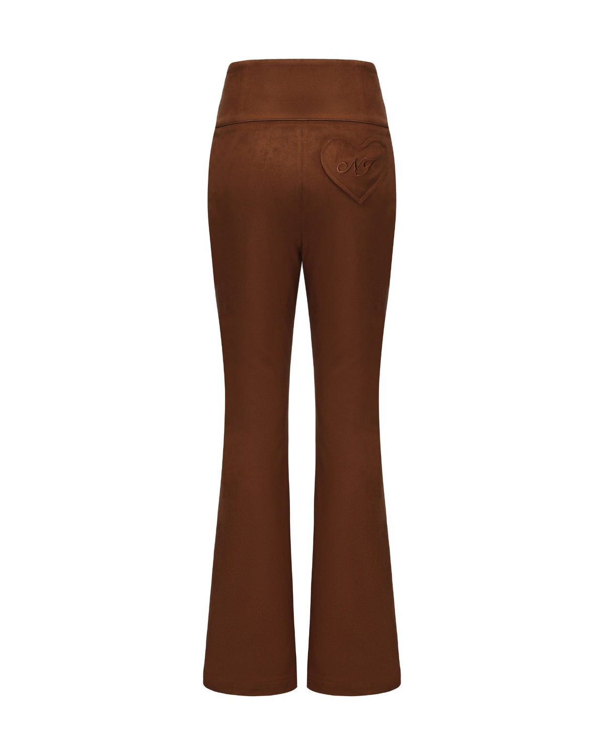 Hailey Flared Pants (Brown)