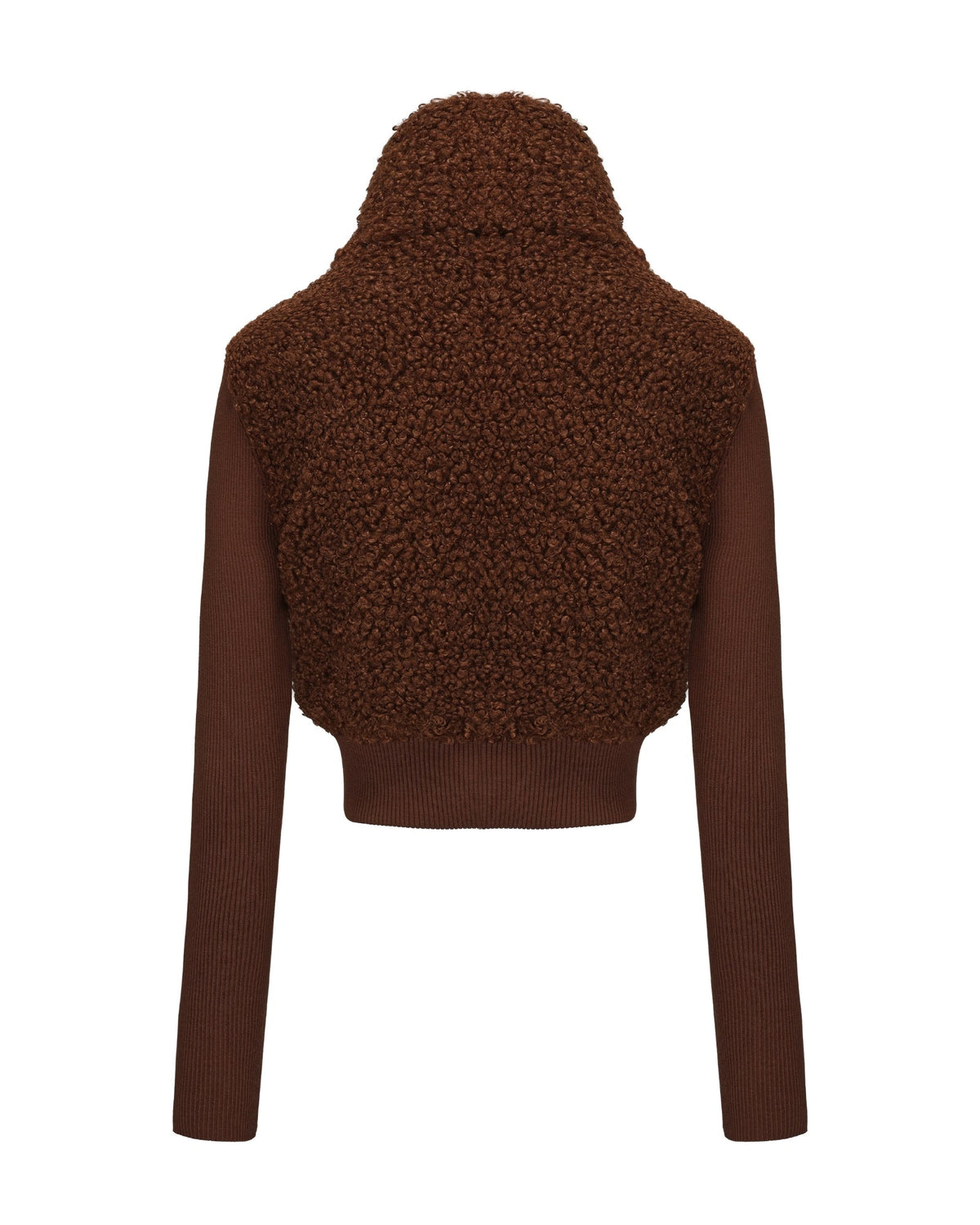 Hailey Knit Jacket (Brown)
