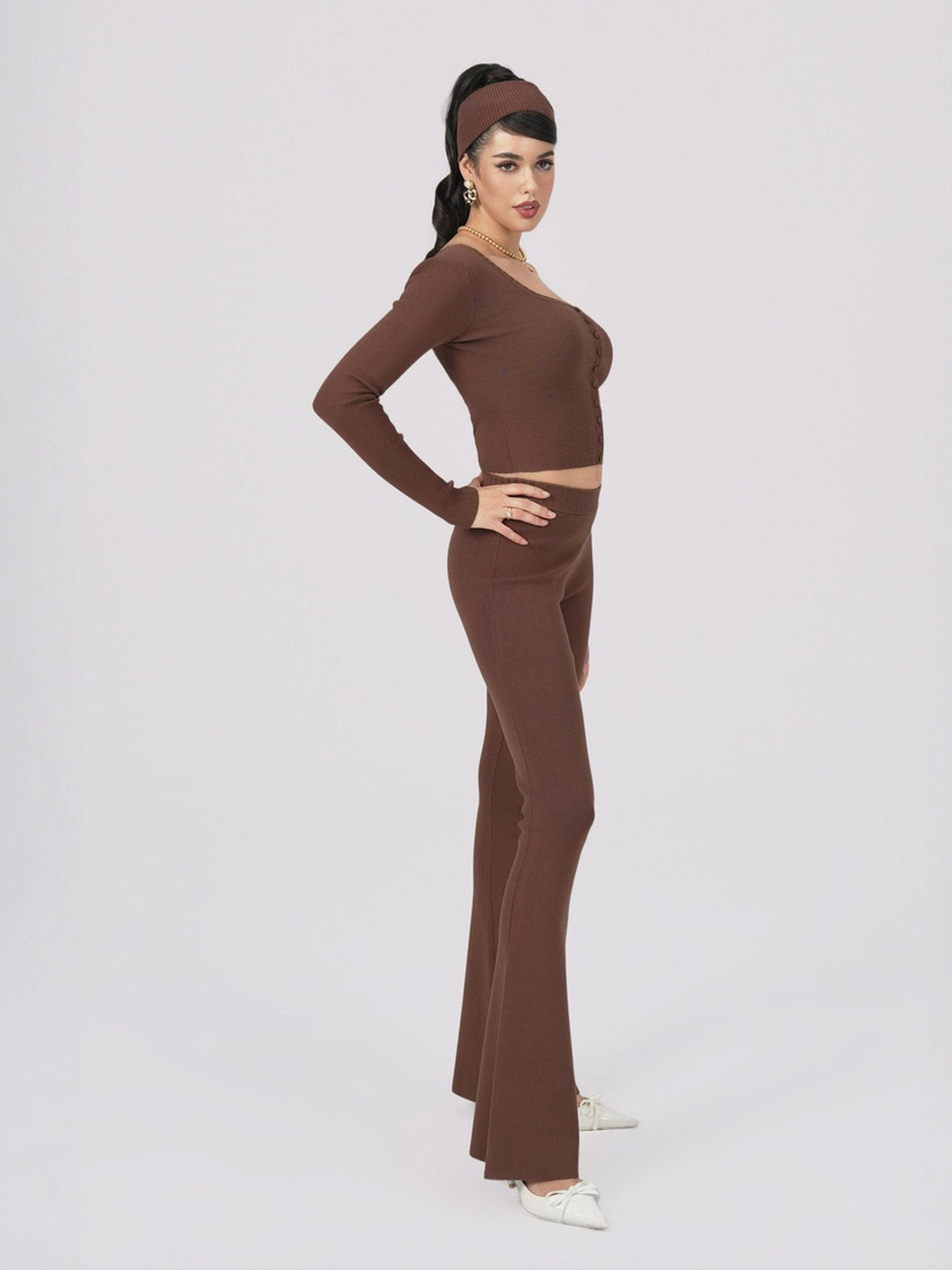 Holly Top (Brown) (Final Sale)