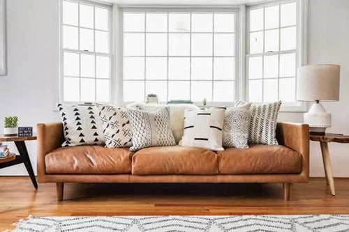 African Mudcloth Throw Pillows Acorn Home + Apparel