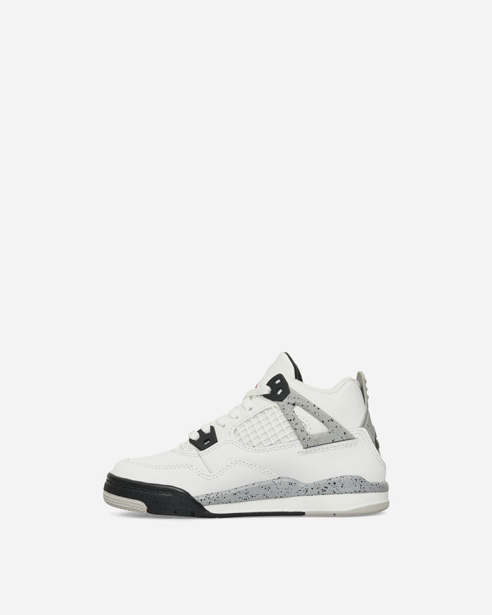 Nike Jordan Jordan 4 Retro Og (Ps) Summit White/Fire Red Sneakers Mid IB4388-100