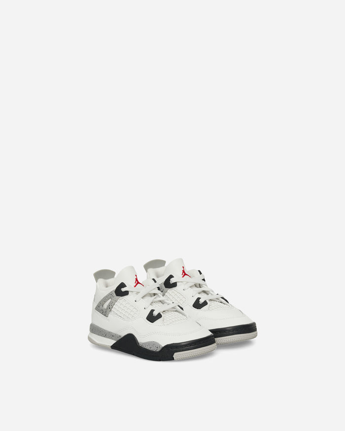 Nike Jordan Jordan 4 Retro Og (Td) Summit White/Fire Red Sneakers Mid IB4387-100