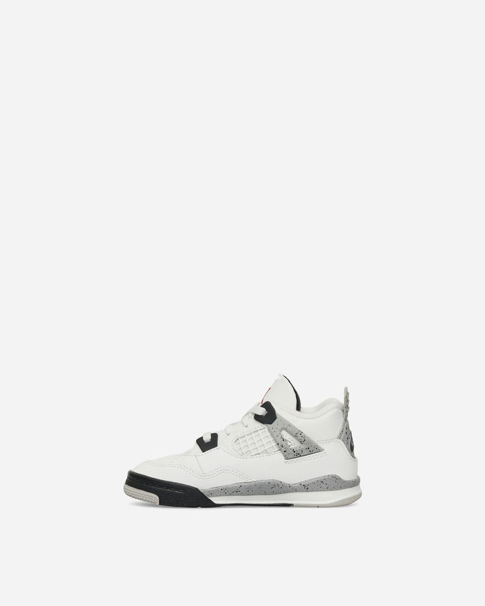 Nike Jordan Jordan 4 Retro Og (Td) Summit White/Fire Red Sneakers Mid IB4387-100
