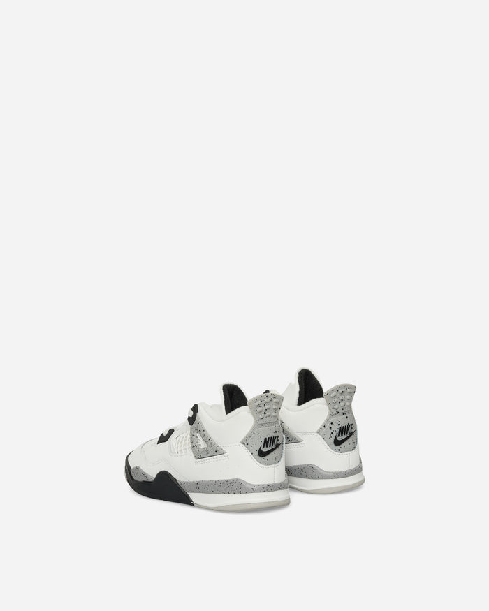 Nike Jordan Jordan 4 Retro Og (Td) Summit White/Fire Red Sneakers Mid IB4387-100
