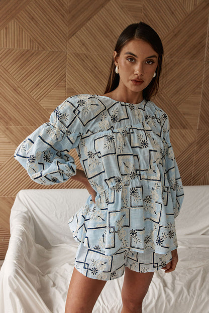 Akel Shorts - Winter Flora