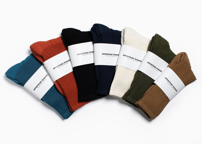 American Trench Mil-Spec Sport Sock – Denim