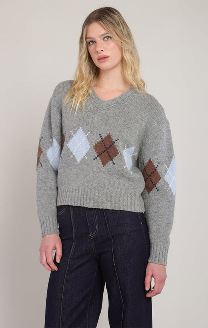 Argyle Pullover Acorn Home + Apparel