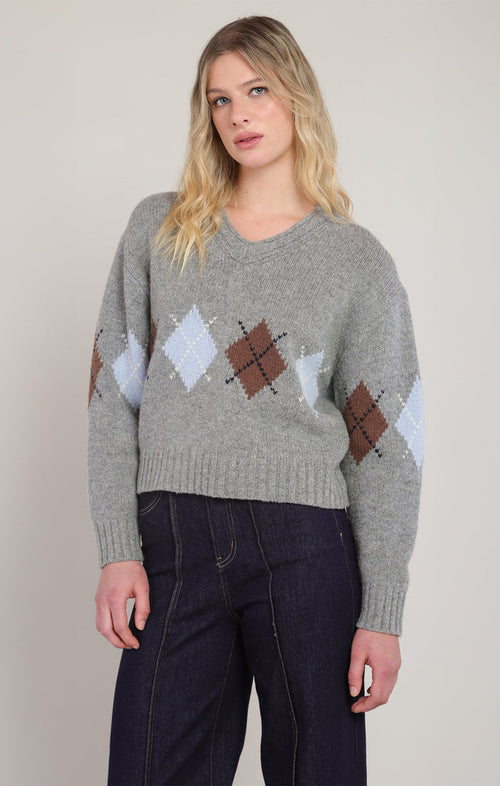 Argyle Pullover Acorn Home + Apparel