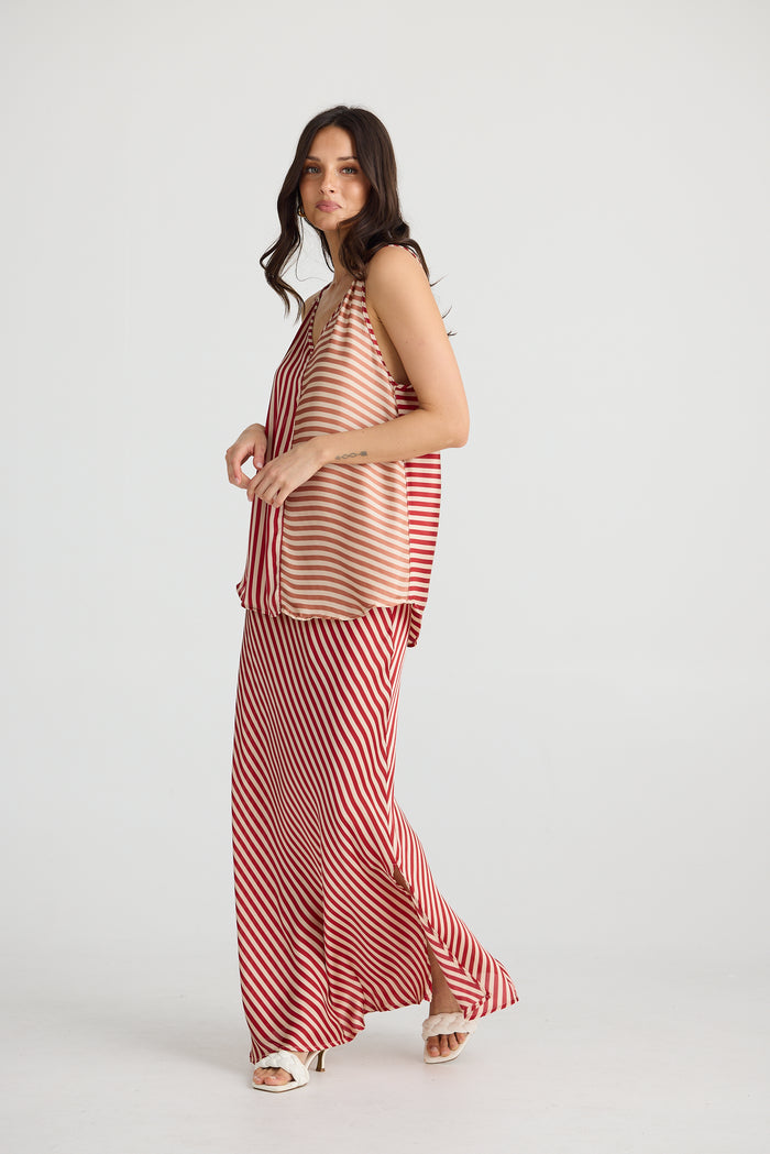 Aria Top (Allsorts Stripe)