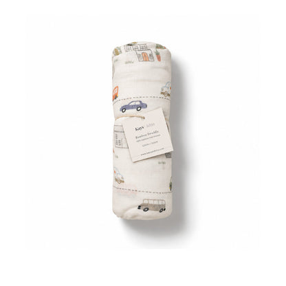 Bamboo Swaddle - City Stroll