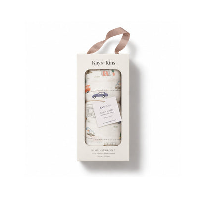 Bamboo Swaddle - City Stroll