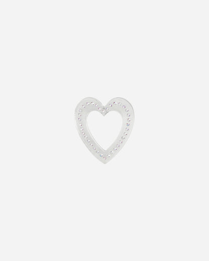 Safsafu Wmns Big Heart Earrings Transparent Jewellery Earrings 1-23-E1 004