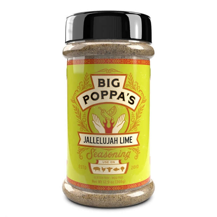 Big Poppa Smokers Jallelujah Lime Seasoning 12.9 oz.