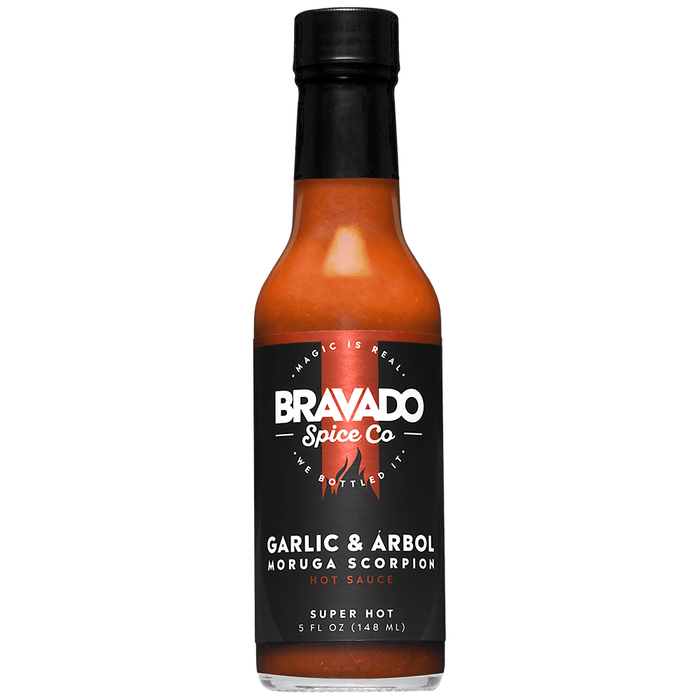 Bravado Spice Co. Garlic & Arbol Moruga Scorpion Hot Sauce 5 oz.