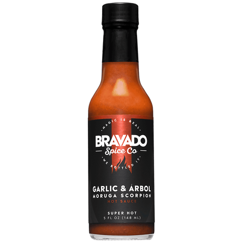 Bravado Spice Co. Garlic & Arbol Moruga Scorpion Hot Sauce 5 oz.