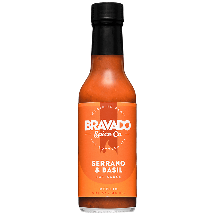 Bravado Spice Co. Serrano & Basil Hot Sauce 5 oz.