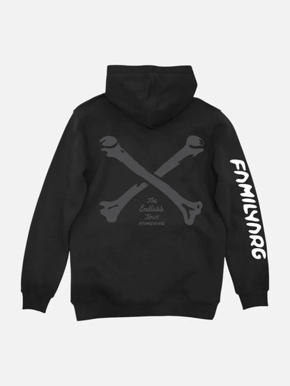 Buzo Familyarg Skull Negro