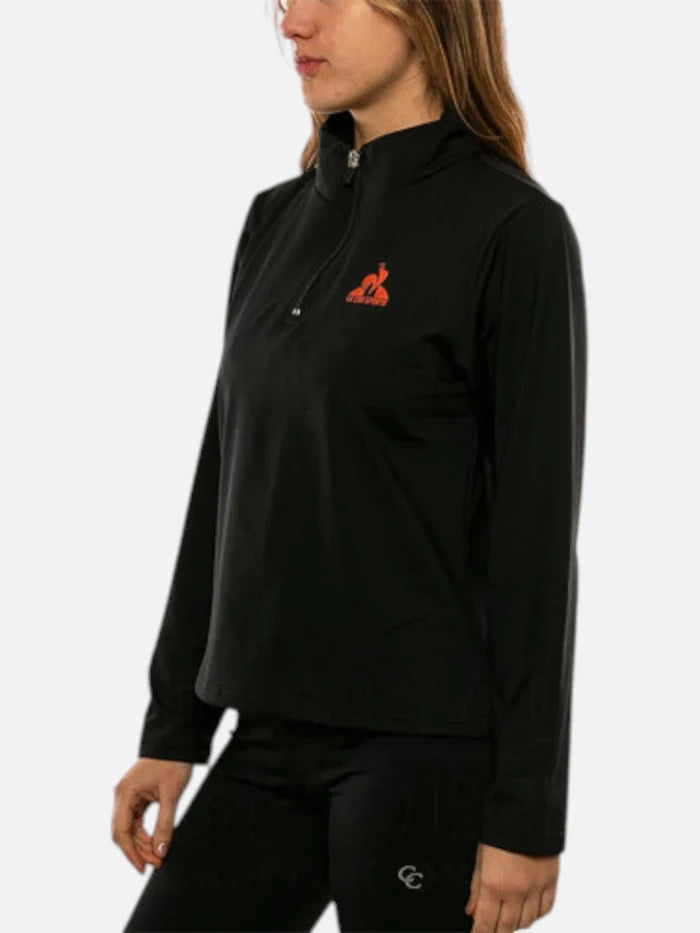 Buzo Mujer Le Coq Sportif Training Hz Sweatshirt  Negro