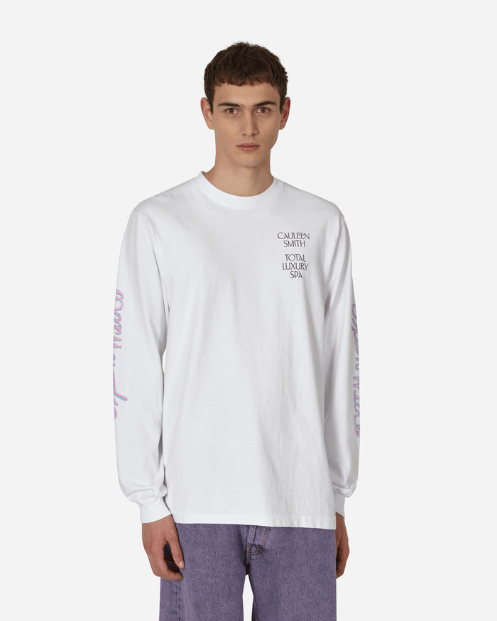 Total Luxury SPA Cauleen Smith – Open Wide – L/S White T-Shirts Longsleeve SPA-A5004 WHITE