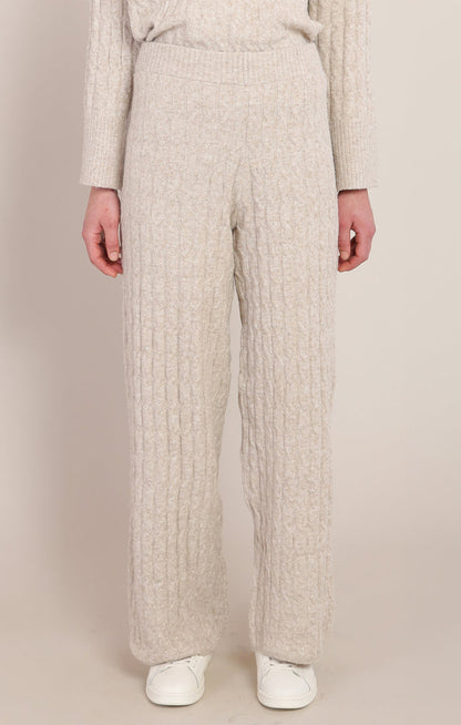 Chloe Cable Knit Pant Acorn Home + Apparel