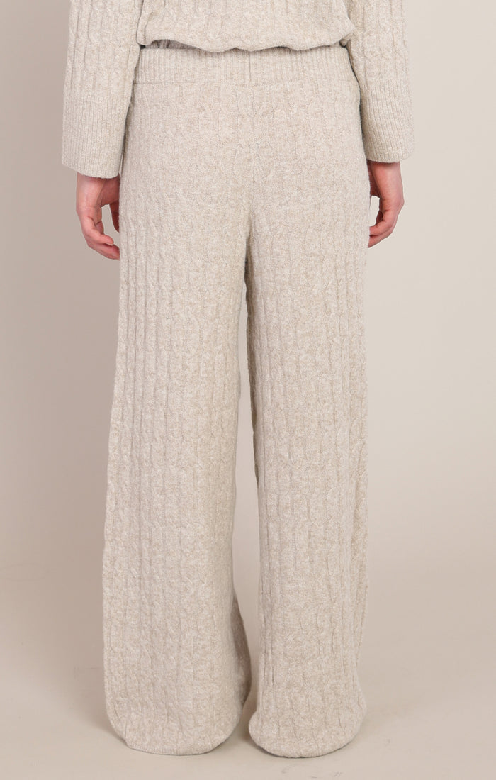 Chloe Cable Knit Pant Acorn Home + Apparel
