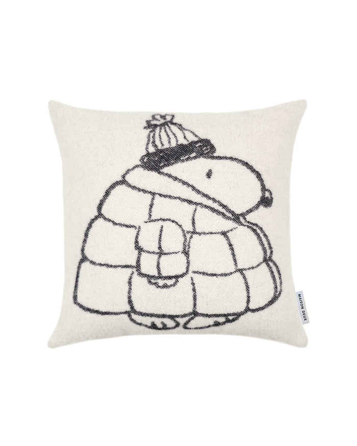 Cushion Cover PEANUTS Puffer Jacket 20x 20in