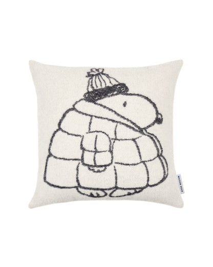 Cushion Cover PEANUTS Puffer Jacket 20x 20in