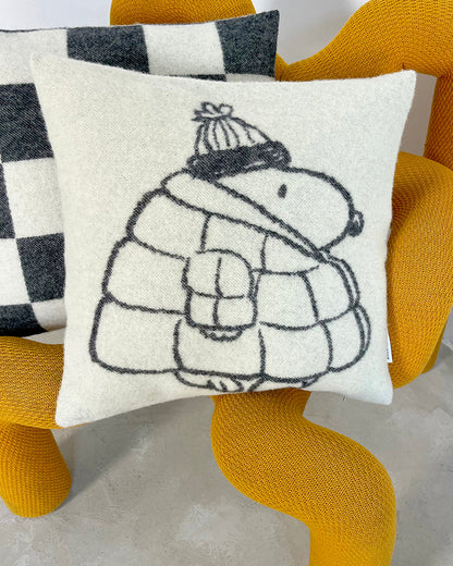 Cushion Cover PEANUTS Puffer Jacket 20x 20in